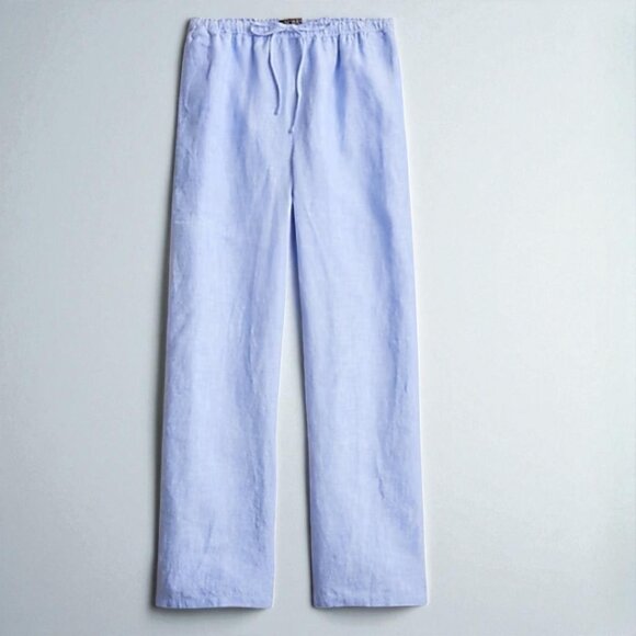 J. Crew New Soleil pant in linen Size S - Picture 3 of 11